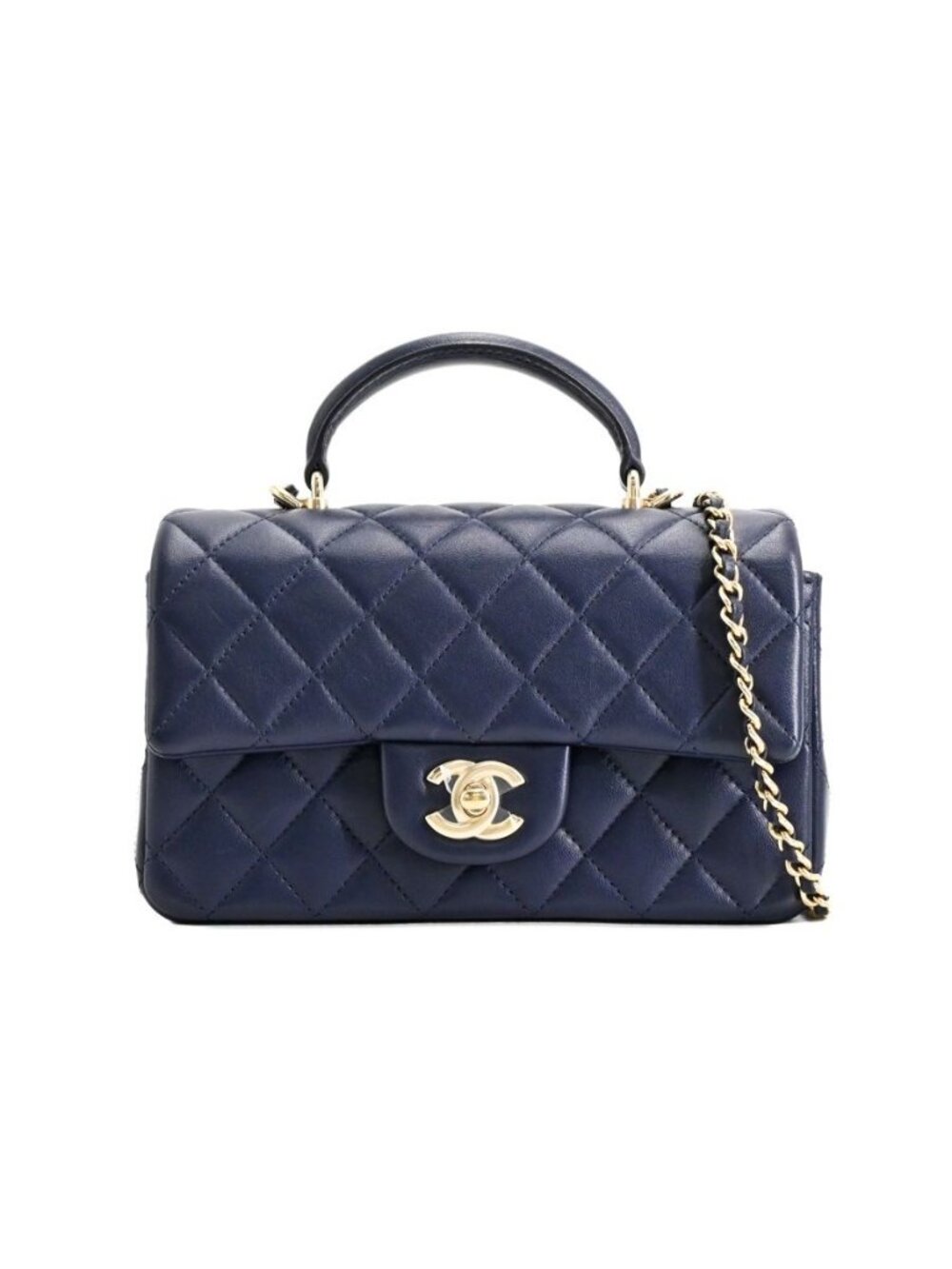 Chanel Shoulder Bag Top Handle Mini Flap